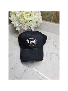 Geek Squad (new logo) black Baseball Cap